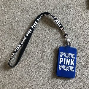 PINK Lanyard & Wallet